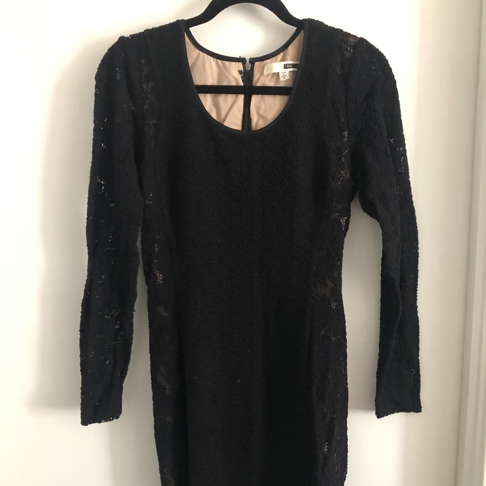 Tracy Reese Black Midi Dress Size 6